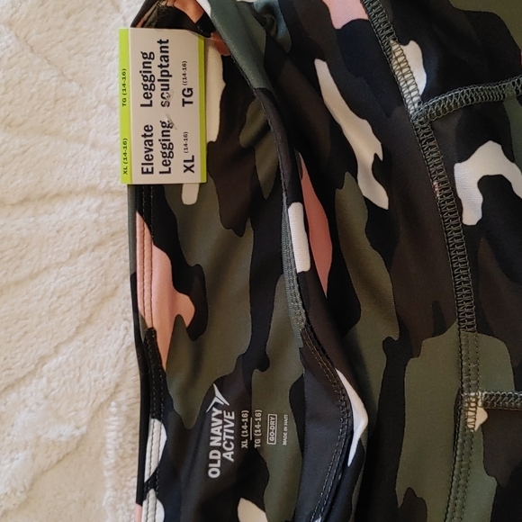 NWT Girl's Old Navy Go-Dry leggings XL (14-16) - Picture 4 of 6